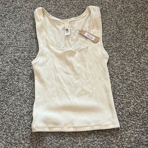 Skims Tank in Bone